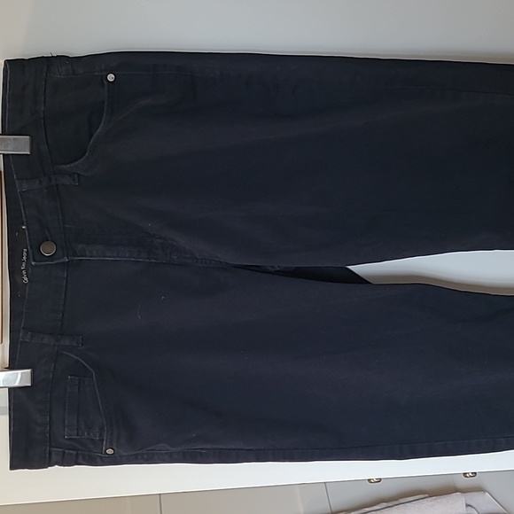 Navy blue cropped Calvin Klein jeans, size 16 - Picture 4 of 5